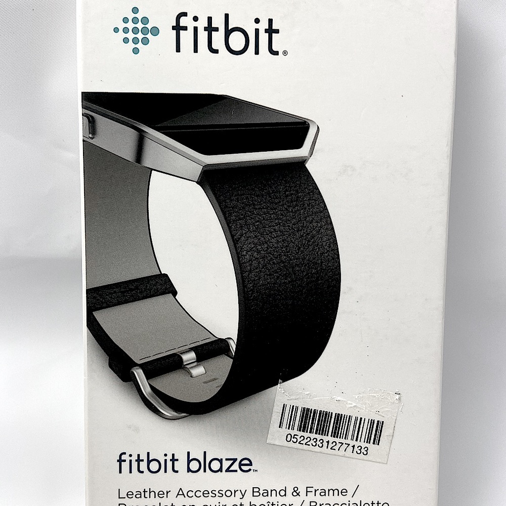 Fitbit blaze Leather Accessory Band & Frame lot b4